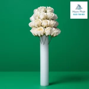 Ống Xốp FE Foam Cấm Hoa, Cốt Hoa Giả