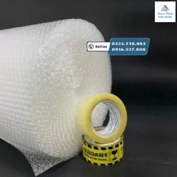 Combo cuộn xốp hơi và băng keo bọc hàng giá rẻ 
