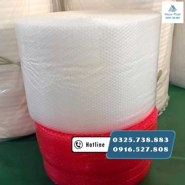 Xốp hơi khổ 1m4 bọc hàng chống sốc Nam Phát