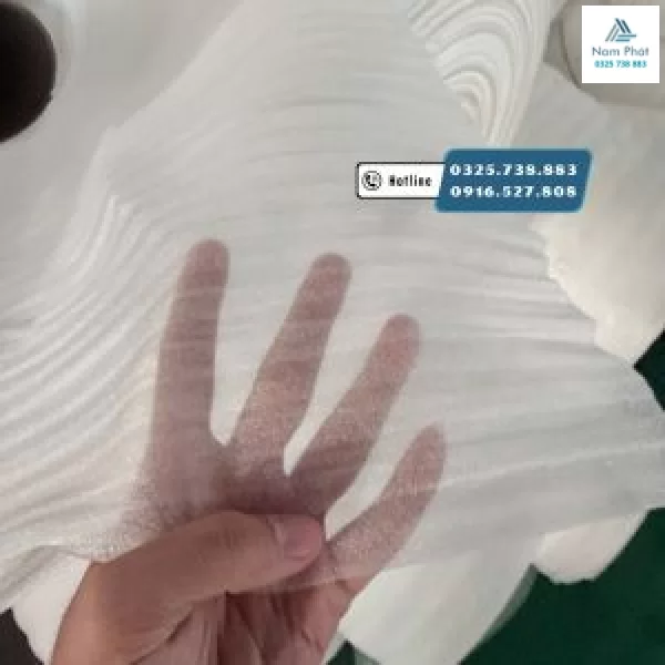 Cuộn Xốp Pe Foam 0.5mm boc hàng 